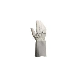 Gant fleur caprin/croute bovin 8