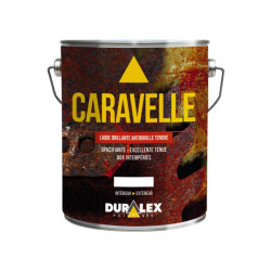 Peinture laque caravelle antirouille ivoire - pot de 3 l