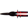 Cisaille a tole flyers type aviation longues lames 75 mm