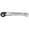 Cle a tuyauter a cliquet 27mm