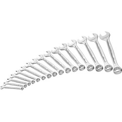 Jeu de 16 cles mixtes std