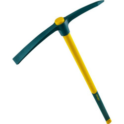 Pioche terrassier d.ronde novagrip fard. 2,0kg emmanchee