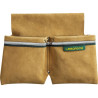 Porte outils bipoche croute de cuir + porte tenaille