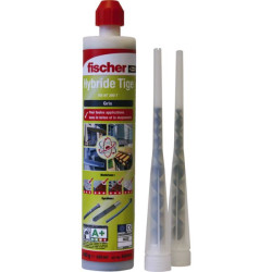 Resine scellement fis ht cartouche 380 ml gris