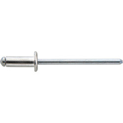 Rivet aveugle alu/acier tête goutte de suif 4x8mm gesipa