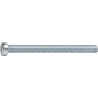 Vis métaux cylindrique fendue acier zingue 5 x 40