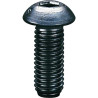 Vis bombée hexagonale creuse ISO 7380 m16x80 cl10.9 brut