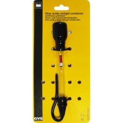 Pese-acide et pese-antigel combines,