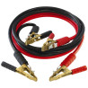 Cable de demarrage - 500 a - pince laiton - long 2 x 3 m - 25 mm²
