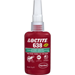 Colle à douilles et palie rs loctite 638 50ml henke l