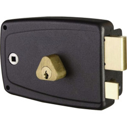 Serrure en applique match horizontale a fouillot c40 gauche