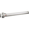 Fermeture antipanique push bar 90+ 1 point lateral 845 mm argent