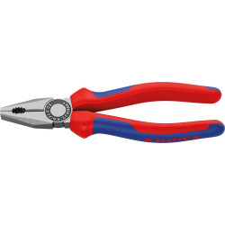 Pince universelle polie avec branches multicomposant 180mm knipex