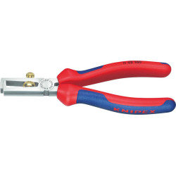 Pince à dénuder polie avec branches multicomposant 160mm mm2 knipex