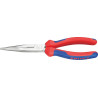 Pince téléphone polie droite avec branches multicomposant 200mm knipex
