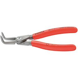 Pince à circlips intérieurs coudée phosphatée grise j21 mm knipex