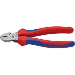 Pince coupante diagonale polie avec branches multicomposant 160mm knipex