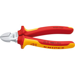 Pince coupante diagonale vde avec branches multicomposant 160mm knipex