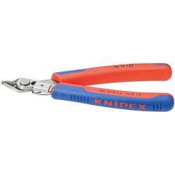Pince coupante diagonale electronique super knips forme 1 125mm knipex