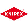 Pince-clé avec branches en plastique 180mm knipex
