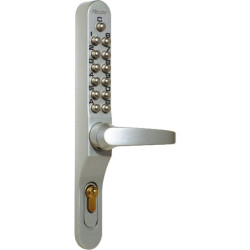 Controle acces keylex profil mecanique bequille boitier + garniture 2270
