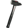Marteau main composite manche carbone 50 mm lg 380 mm