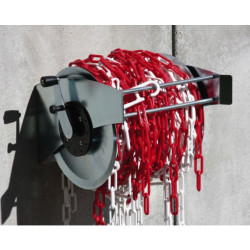 Derouleur 25 m chaine 6 mm avec