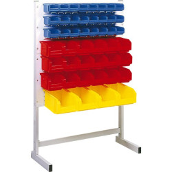 Rack simple face equipe de 24bacs 1