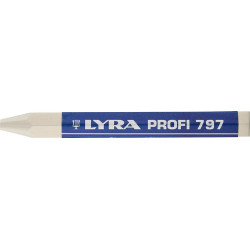 Craie de forestier et de marquage 797 blanc 12 pièces lyra