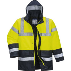 Parka de signalisation hivi jaune t.xl