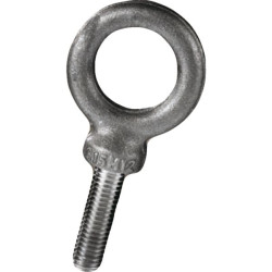 Anneau de levage tige longue zingue diam. 14 mm - cmu 500 kgs