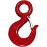 Crochet levage a linguet rouge force 500 kgs