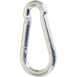Mousqueton alpin din 5299 forme c acier lg 120 - cmu 340 kgs