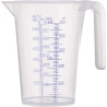 Godet mesureur polypropyl ène capacité nominale 5l transparent pressol