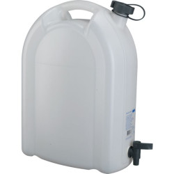 Jerrycan alimentaire avec robinet translucide - 10 l- 21163