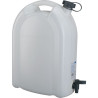 Jerrycan alimentaire avec robinet translucide - 10 l- 21163
