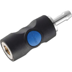 Raccord rapide secu.06 s p/flexible d 9-10mm