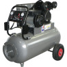 Compresseur mobile 100 l - 230 v mono avec tableau regulation