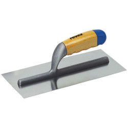 Platoir italien acier 28 manche bois