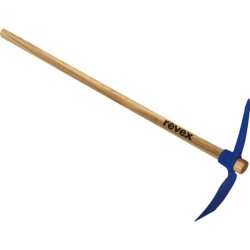 Pioche de cantonnier oeil rond 1,4 kg sans manche lg 435 mm