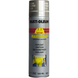 Finition metallique hard hat aluminium brillant aerosol 500 ml