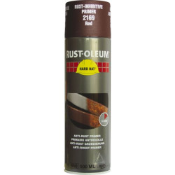 Primaire hard hat anticorrosion rouge aerosol 500 ml