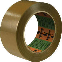 Ruban adhesif pvc rigide havane 50mmx66m