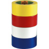 Ruban pvc marquage 33 m x 50 mm bleu