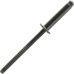 Rivet inox tete plate a2 diam. 4,8 x 10 mm - sbox de 250