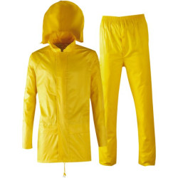 Ensemble de pluie polyamide armor jaune taille xxl