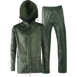 Ensemble de pluie polyamide armor kaki taille l