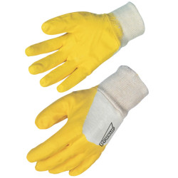 Nitrile jaune/interlock, 7 a10