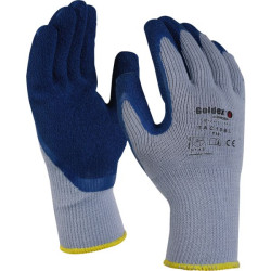 Gant polyester paume enduite latex jauge 10 taille 10