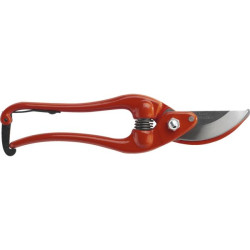 Secateur a une main branches acier forge lg 230 mm